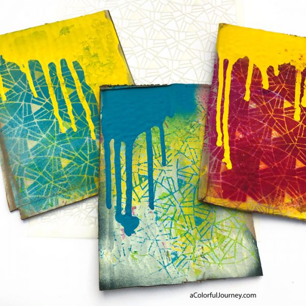 3 Reasons why I Use Liquitex Spray Paints by Carolyn Dube