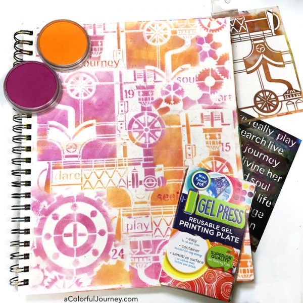 Gel Printing Resources, Techniques & Tutorials - Carolyn Dube