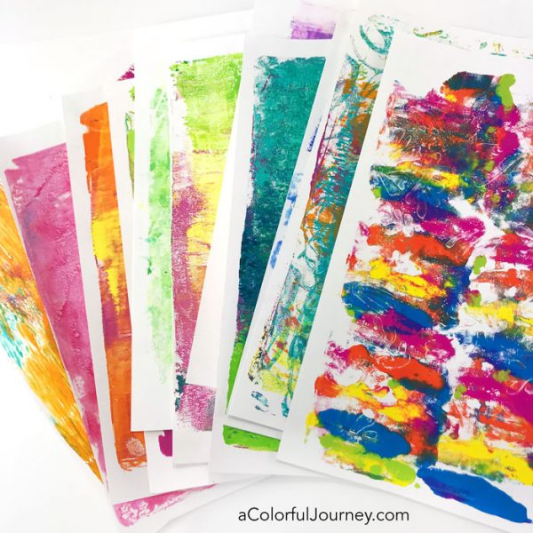 Getting Started Gel Printing Step-by-Step - Carolyn Dube