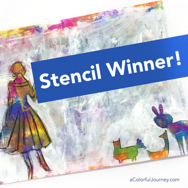10 Stencil Giveaway Winner