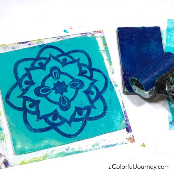 Can You Use Acrylic Gouache on a Gel Plate? - Carolyn Dube