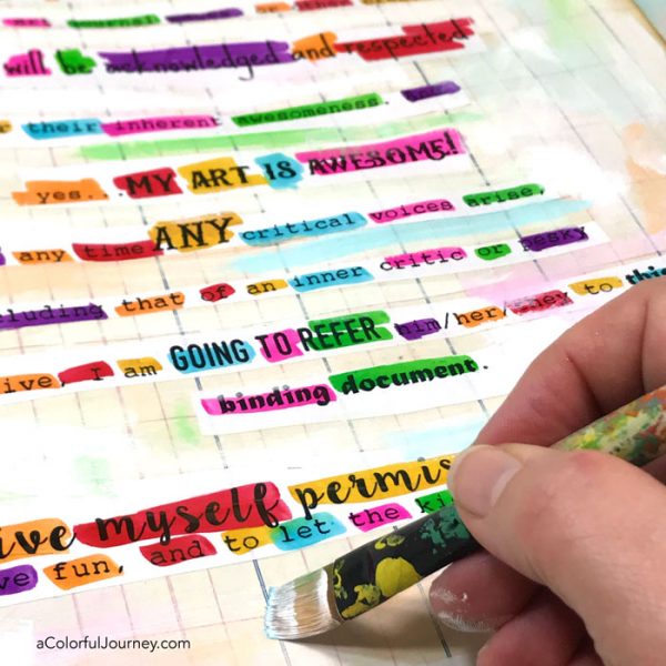 Making Your Own Lined Journaling Paper - Carolyn Dube