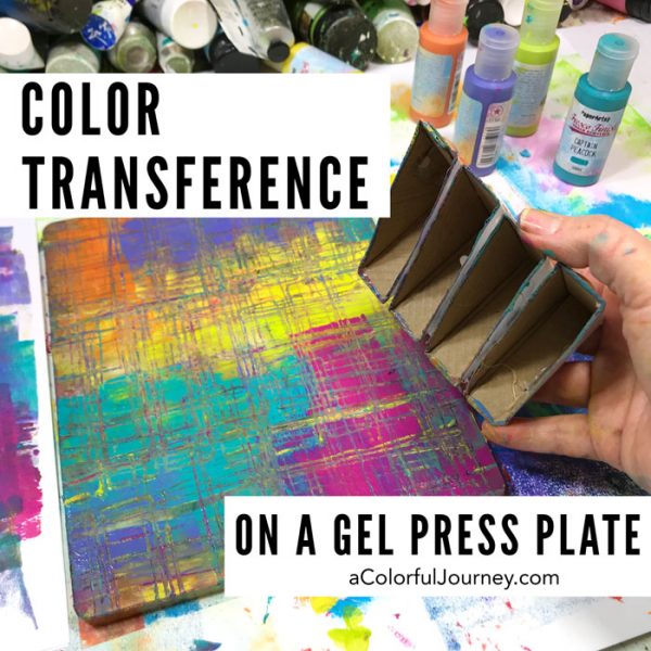 Can You Use Acrylic Gouache on a Gel Plate? - Carolyn Dube
