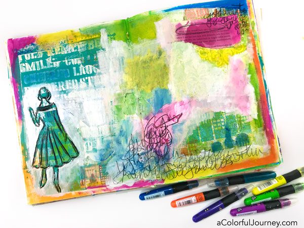 Balzer Designs: Art Journal Every Day: An Evolution