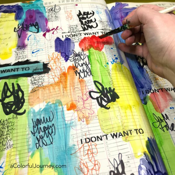 Art Journaling with Felt - Carolyn Dube