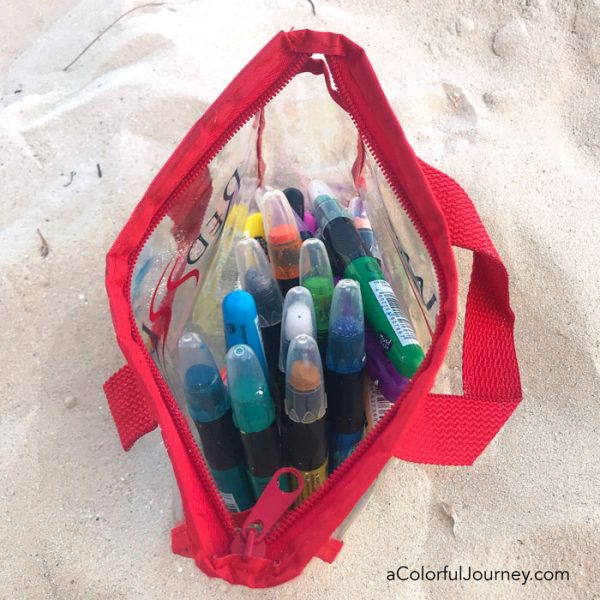 How to Decide What Art Supplies to Take on a Trip - Carolyn Dube