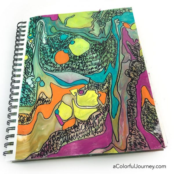 Acrylic Paint Skin Sketchbooks & Journals