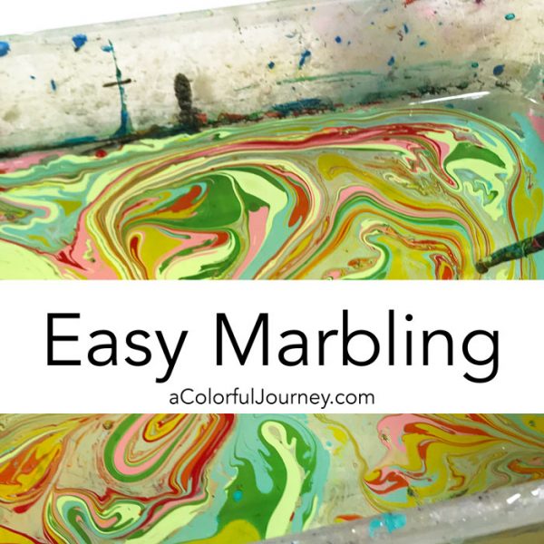 How to Make Marbled Paper