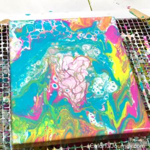 Paint Pouring with the Leftovers thumbnail