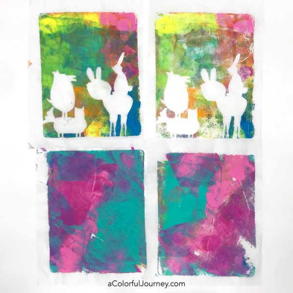 Printing on Tissue and Parchment Paper with Gelli Arts®