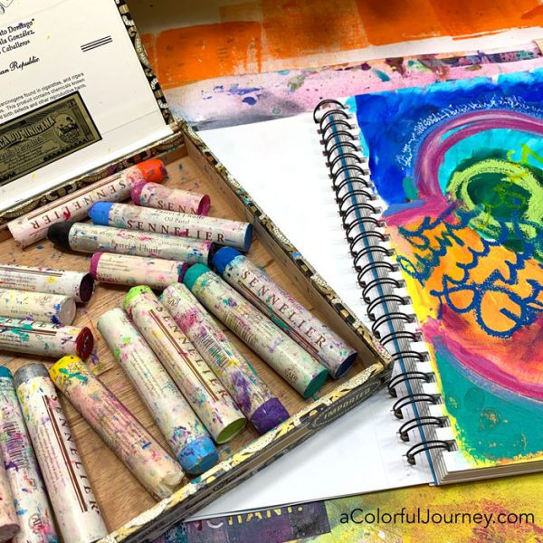 Art Journaling with Felt - Carolyn Dube