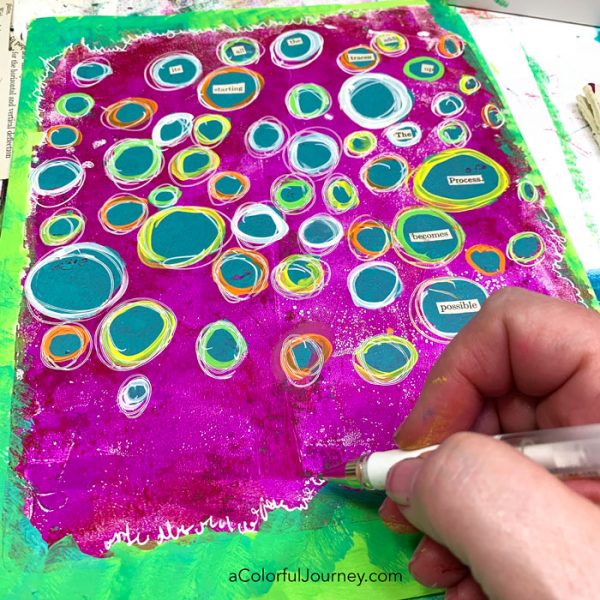 Can You Use Acrylic Gouache on a Gel Plate? - Carolyn Dube