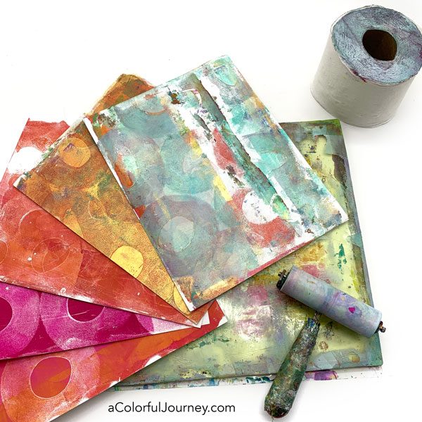 Paper Selection for Tissue Paper Prints for encaustic