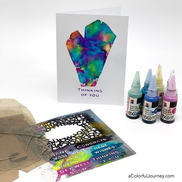 Alcohol Ink Supplies - What you need for Alcohol Ink Painting