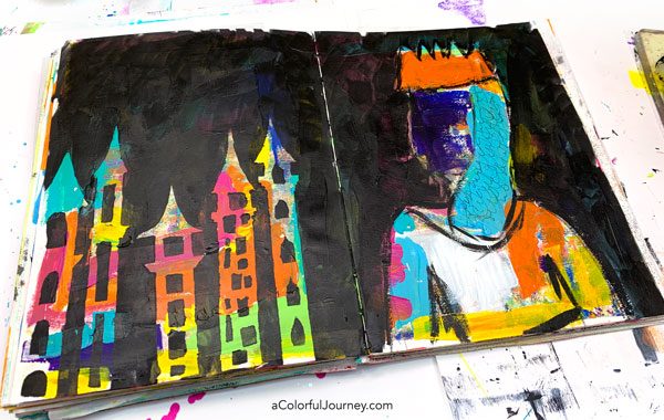 Art Journaling with Felt - Carolyn Dube