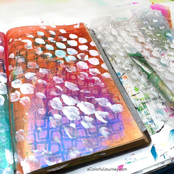 Art Journaling with Felt - Carolyn Dube