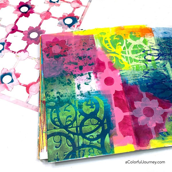 Bedazzling a Canvas and Using Up a Hoarded Supply - Carolyn Dube
