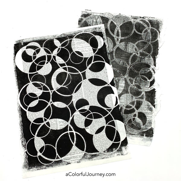 New Stencil Collection- Overlapping Shapes! - Carolyn Dube