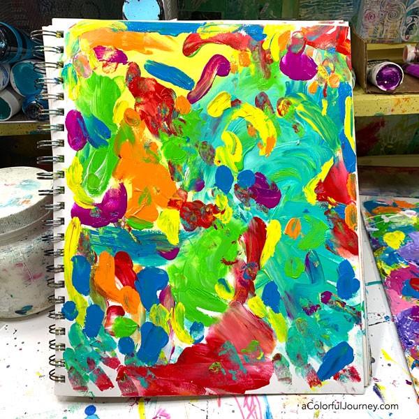 Paint Pouring For the First Time - Carolyn Dube