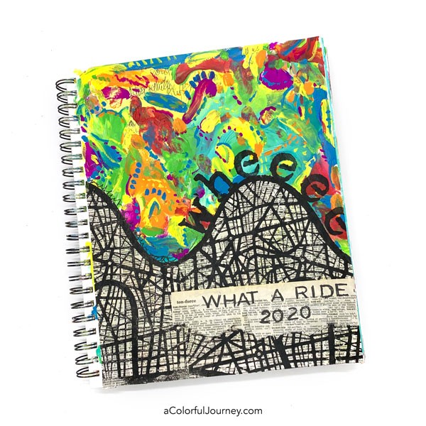 Finger Painting, a Rollercoaster & an Art Journal - Carolyn Dube