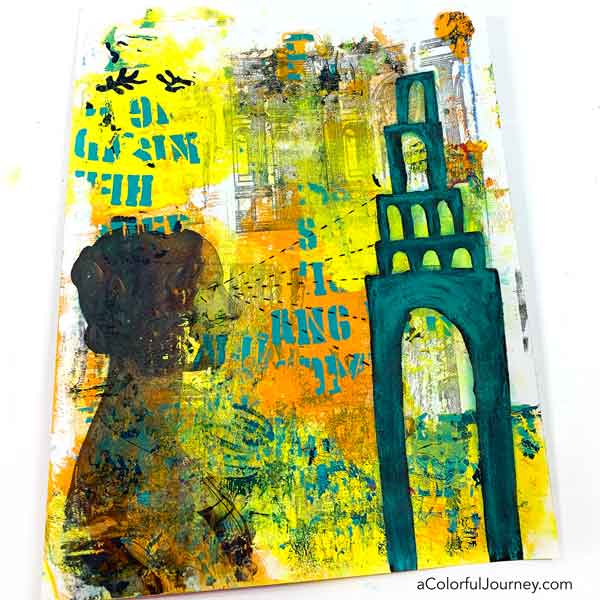 Perspective Arches Art Journal Carolyn Dube Carolyn Dube