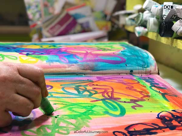 Art Journaling with Felt - Carolyn Dube