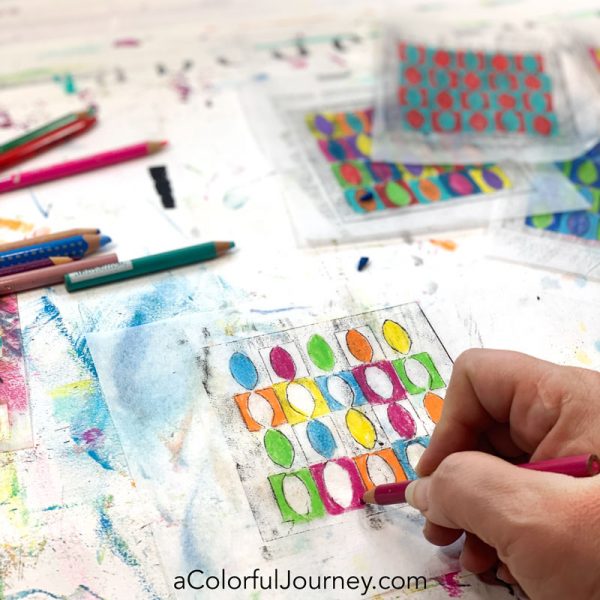 Art Stencils for Kids with 10 Colored Pencils