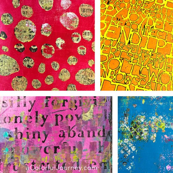 A Colorful Workshop: Gelli Printing - Carolyn Dube