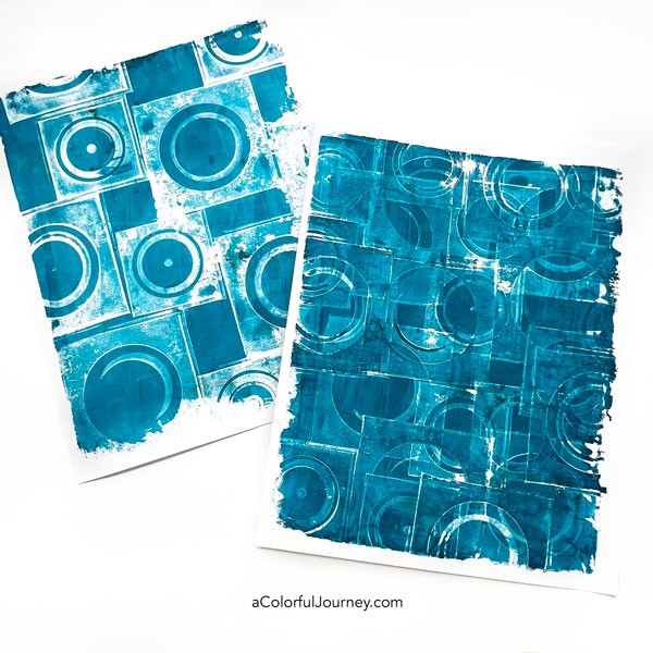 Gel Printing Fabric - Carolyn Dube