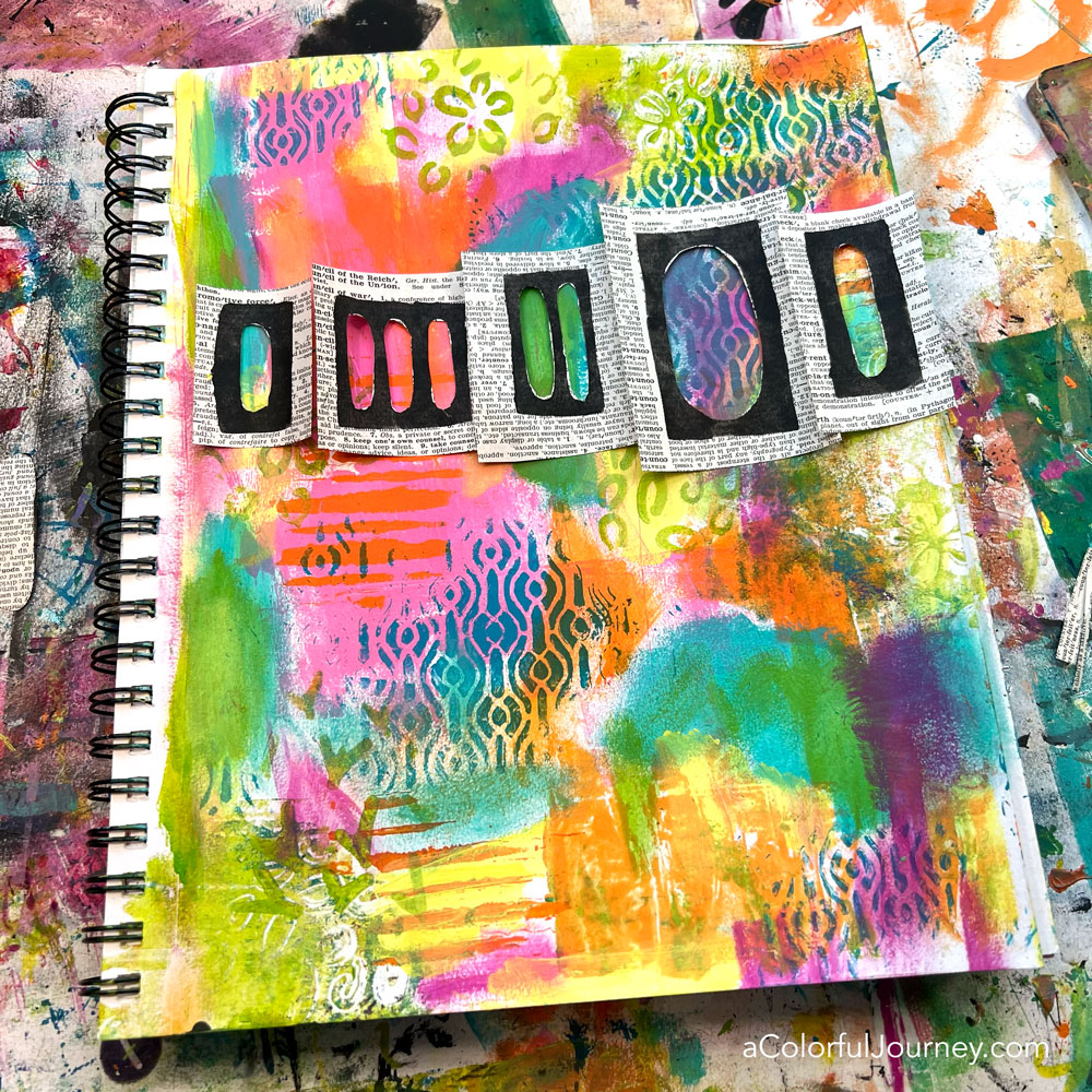 Art Journaling with Felt - Carolyn Dube